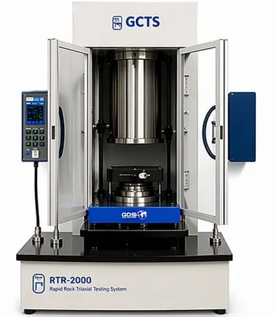 Rapid Rock Triaxial System — part of the PVGC network's equipment standard